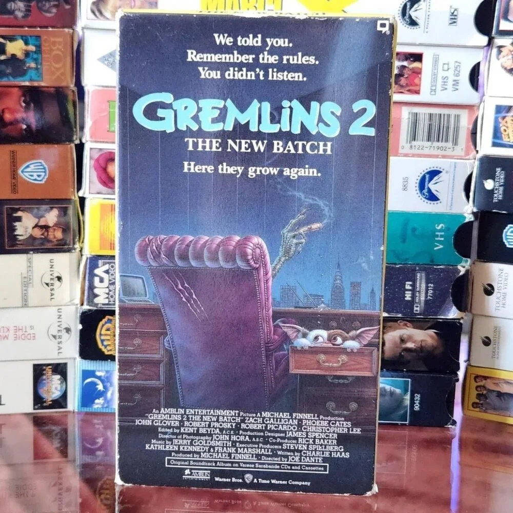 Gremlins 2: The New Batch - 1990 - VHS tape